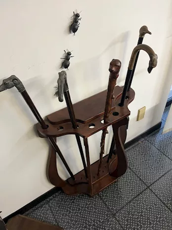 Bastoni da passeggio d'epoca