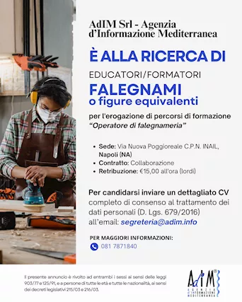 Formatori/Educatori Falegnami a Napoli