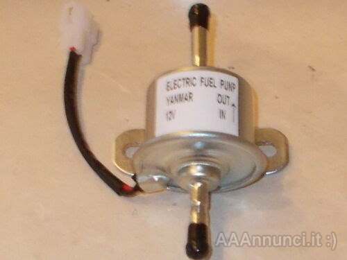 Pompa gasolio yanmar ac elettica per lombardini, micro car,