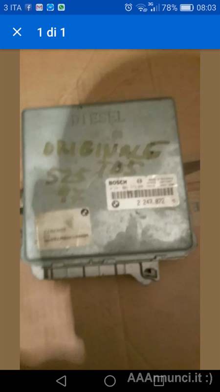 Centralina motore BMW serie 5 E39 tds