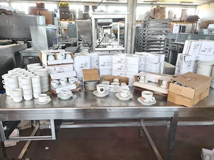 Set tazzina e piattino per caffè usato e non