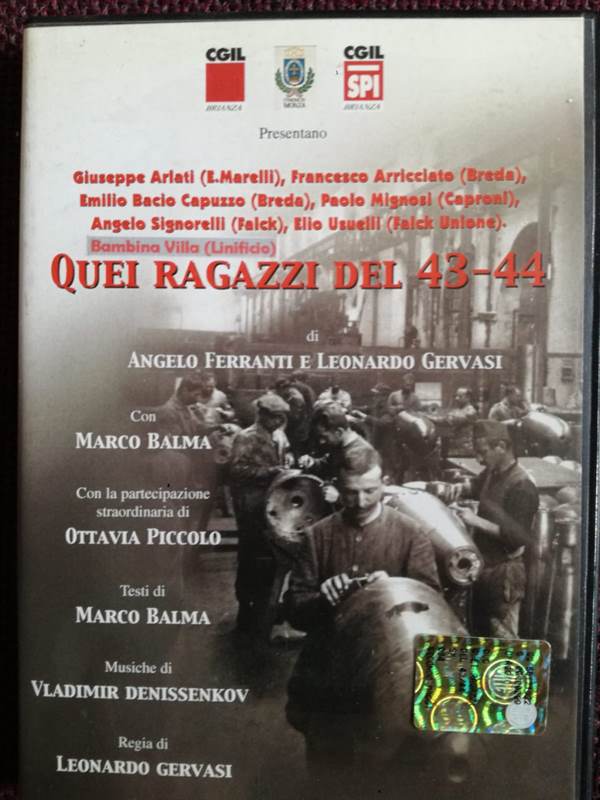 DVD Quei Ragazzi del 43-44 e La storia del Fascismo 1, come nuovo