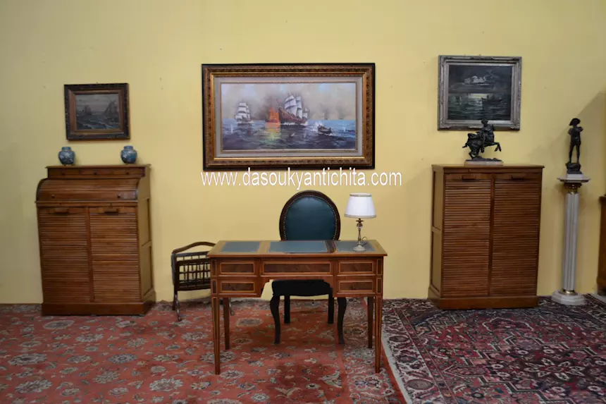 Schedario-classificatore a rullo con doppia serrandina, in legno - Foto 9