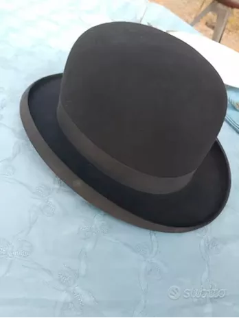 Bombetta Borsalino inizi del '900 Mascotte per Radicioni, taglia 5 - Anteprima 5