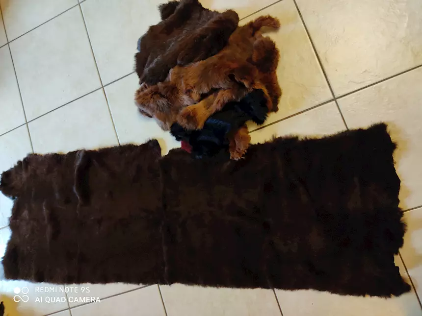 Foto 4Pelli in pelo per abbigliamento - arredamento