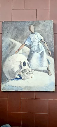 Quadro su tela pittore Seggia