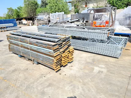 Rack per scaffale da magazzino usato