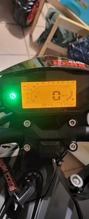 la mia moto comprata nuova ad