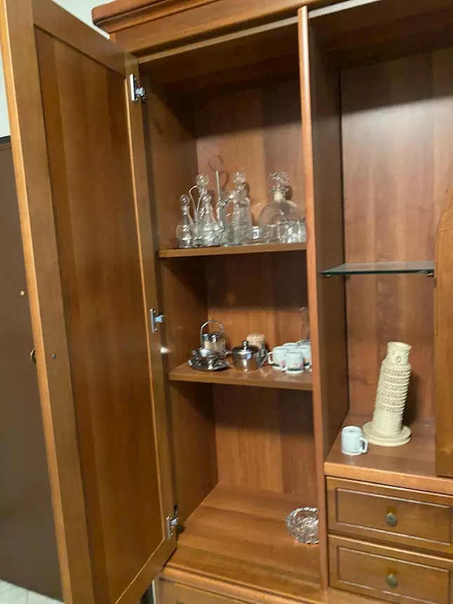 Mobile a parete per salotto in legno massello - Foto 6
