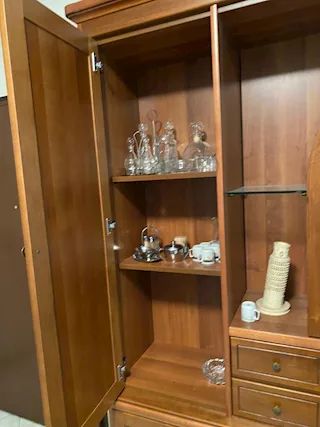 Mobile a parete per salotto in legno massello - Foto 6