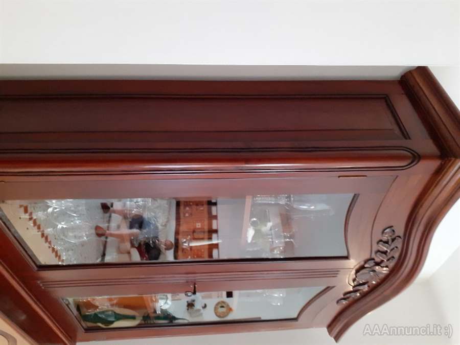 Vetrina in mogano - epoca 1900 - Foto 6