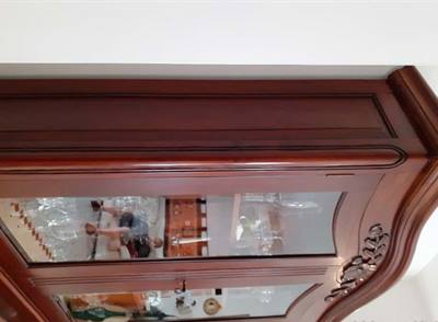 Foto 6 Vetrina in mogano - epoca 1900