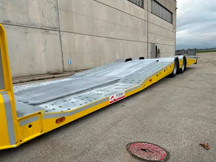 Semirimorchio soccorso stradale e trasporto veicoli 2 assi F, colore pastello - Foto 6