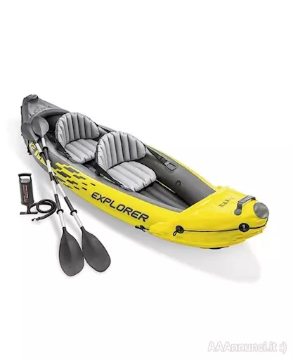 Canoa gonfiabile 2 posti nuova