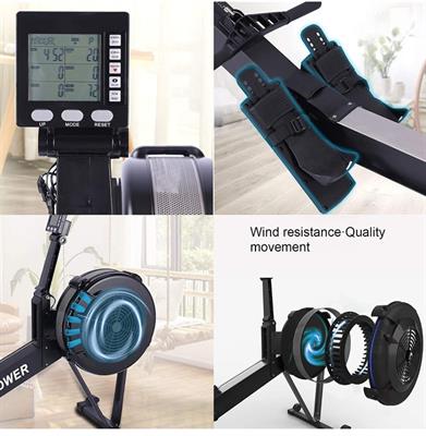 Vogatore Air Rower 700 Tipologia Attrezzi Bodybuilding - Foto 3