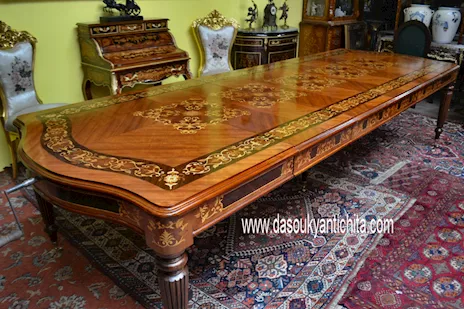 Tavolo da pranzo-riunioni stile inglese 352cm.