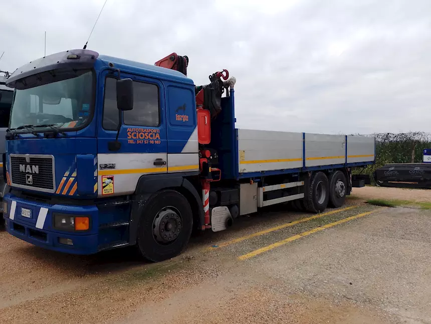 Man F2000/343 Anno 1996 Km 735000, gommato nuovo