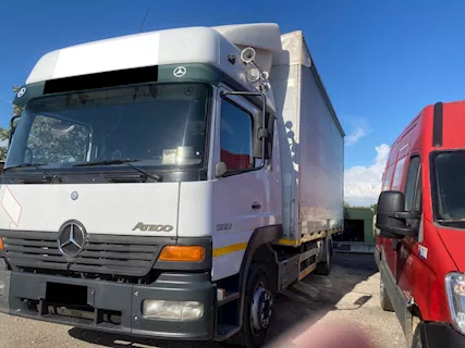 MERCEDES ATEGO 1223 CABINA LETTO Centinato Anno 2001 Km 194039 - Foto 3