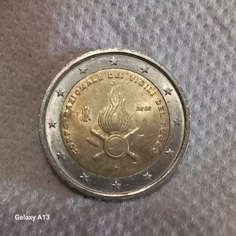 2 Euro del 2020 Vigili del Fuoco