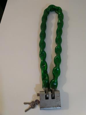 Catena con lucchetto per moto - 120 CM