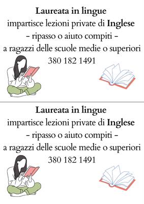 LEZIONI PRIVATE DI RECUPERO LINGUA INGLESE
