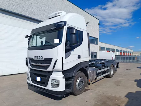 Iveco Stralis 480 gancio scarrabile Agazzi da 30 Ton.