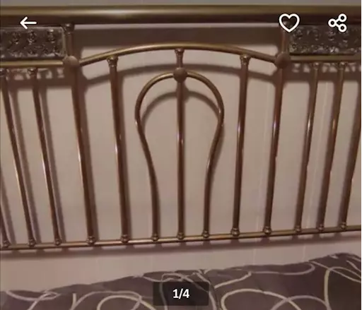Letto ottone. Originale dei primi del novecento
