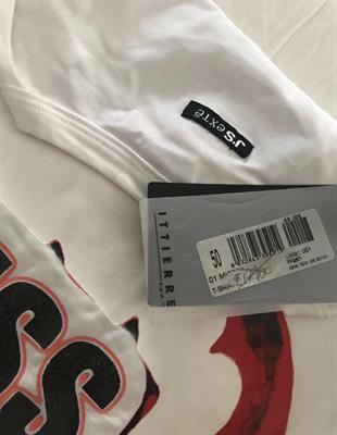 Tee shirt J’s Exte uomo, colore bianco, taglia 50 - Foto 5