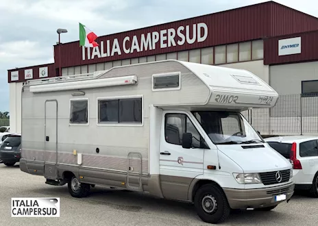 Camper Rimor SuperBrig 728 mansardato Mercedes del 1999