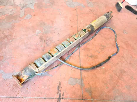 Elettropompa sommersa usata