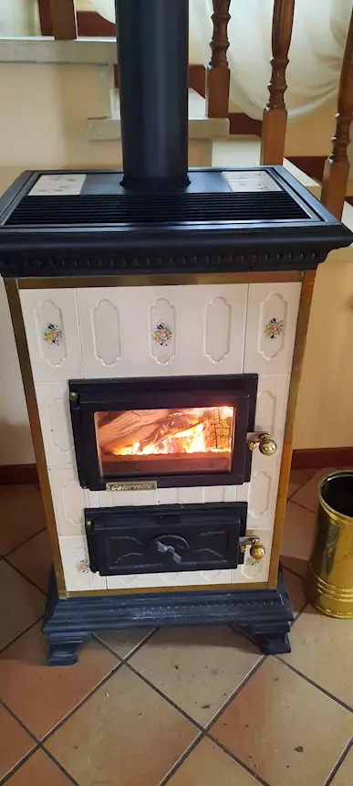 Stufa a legna Calorvalle, in ottime condizioni - Foto 3