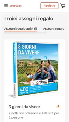 Smartbox 3 giorni da vivere