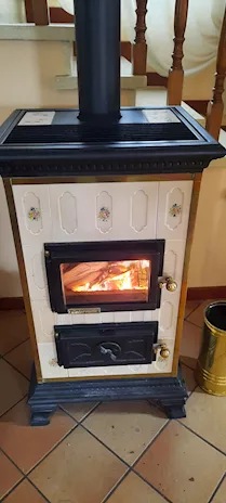 Stufa a legna Calorvalle, in ottime condizioni - Foto 3