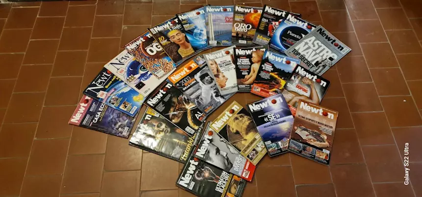 Lotto di 23 Riviste usate NEWTON, in ottime condizioni