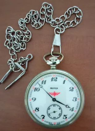 Orologio da Tasca Meccanico Molnjia