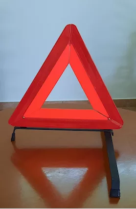 Triangolo emergenza vintage