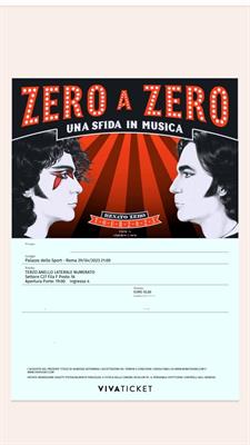 Renato Zero Roma 29/04