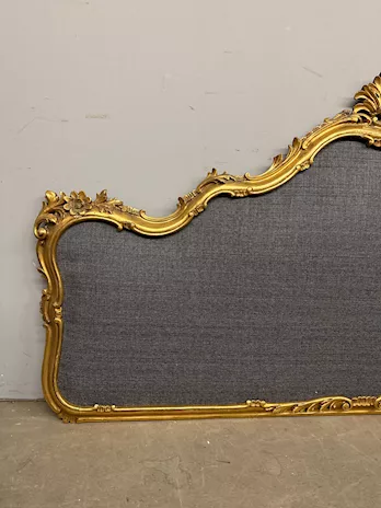 Antica testiera dorata foglia oro '900 - Foto 5