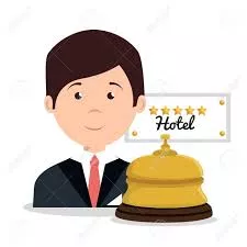 Receptionist turnante di hotel in roma centro