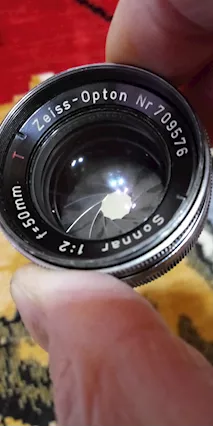 Sonnar Zeiss Opton T 50/2