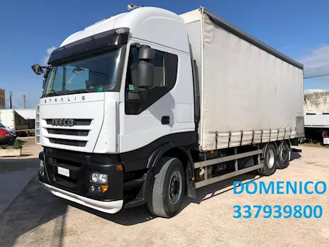 Iveco Stralis 500 cassone centina alla francese Euro 5