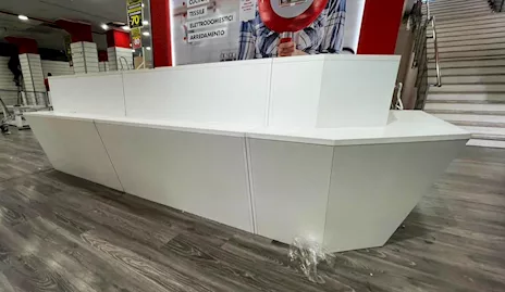 BANCO MODULARE CASSA BIANCO 19080