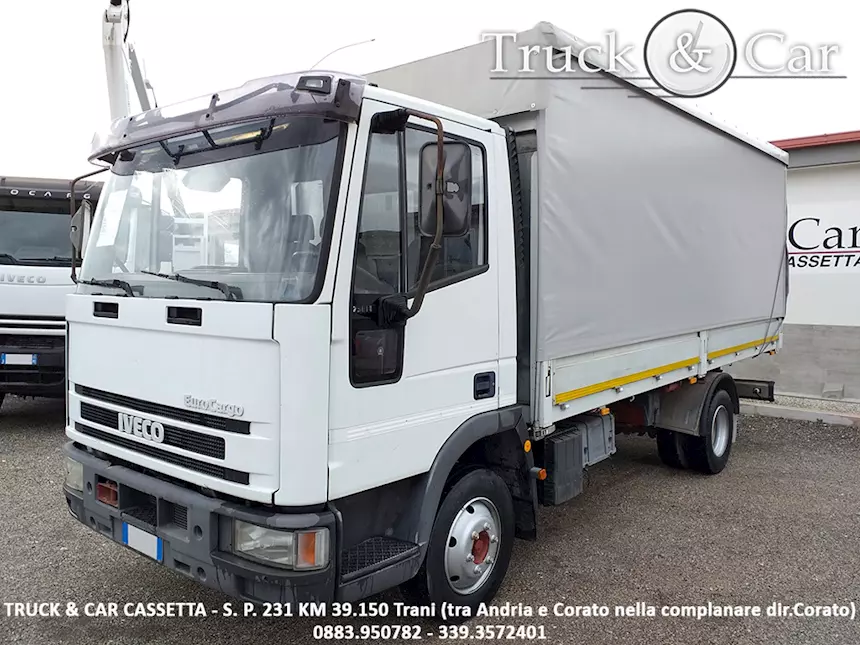 Foto 3RIF.518 - IVECO EUROCARGO 75 E 14 - CASSONE CENTINATO - 1999 Km 614132