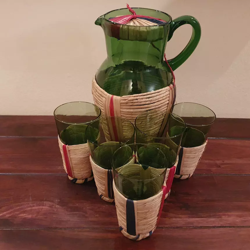 Caraffa vetro vintage | Prezzi e offerte su Set Caraffa E Bicchiere Vetro Vintage 750 Ml - Per Comodino...Bottiglia D'acqua Da Comodino, Set Di Caraffa E Bicchiere, Set Di