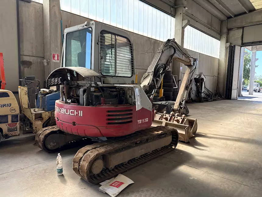 Foto 6Escavatore cingolato Takeuchi mod. TB153FR Anno 2007