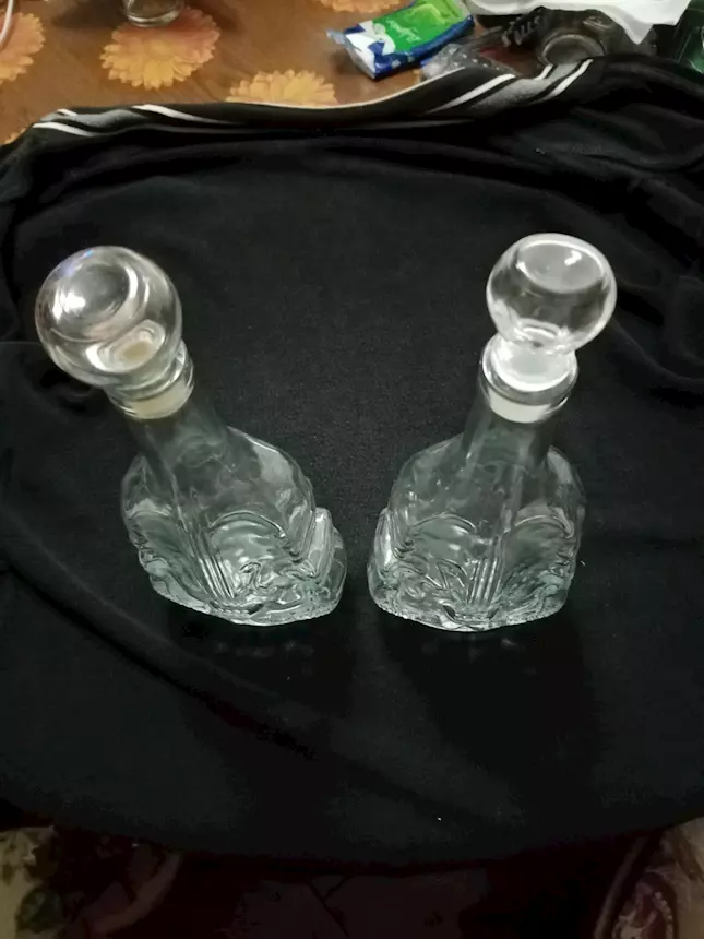 Foto 42 bottiglie nuove vintage stilizzate