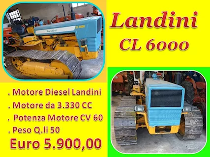 Trattore Agricolo Cingolato Landini