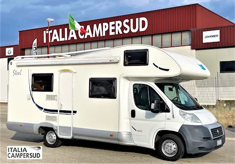 Camper Mc Louis Steel 460 mansardato Fiat Ducato del 2007