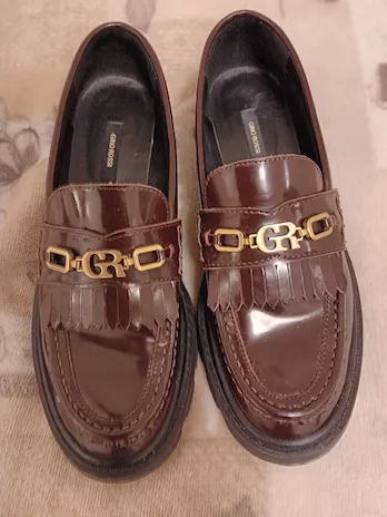 Mocassini Gino Rossi nuovi n 40 in pelle