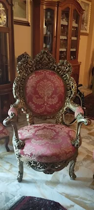 Divano e 2 poltrone stile barocco, ottimo stato - Foto 2